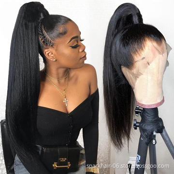 Wholesale Swiss Brazilian Human Hair Lace Front Wig, 10A Raw HD Braided Laces Wigs Vendors, 13x4  Virgin Lace Front Wigs
